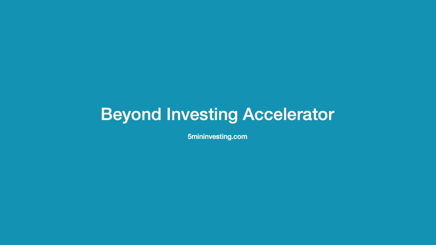 Beyond Investing Accelerator Archives Eric Seto