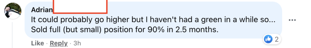 569 - Adrian made 90% from SU in 2.5 months