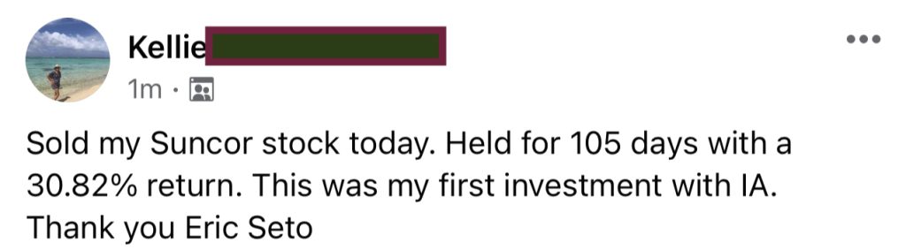 625 - Kellie made 30% from SU in 3 months