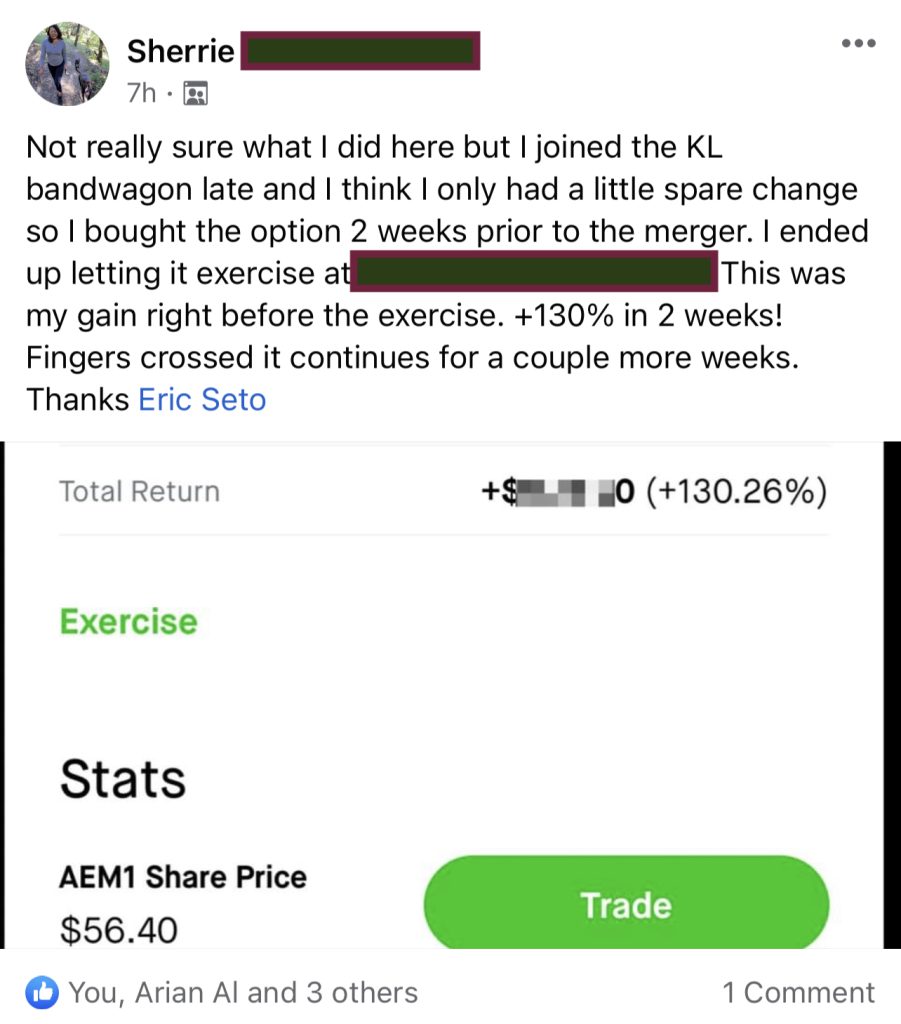 672 - Sherrie made 130% from AEM in 2 weeks