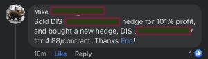 697 - Mike made 101% from Disney put hedge in 2 months 697 - Mike made 101% from Disney put hedge in 2 months